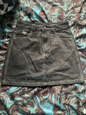 Demin Short Skirt