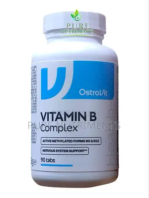 OstroVit Vitamin B Complex 90 Tablets_ Nervous System Energy Support