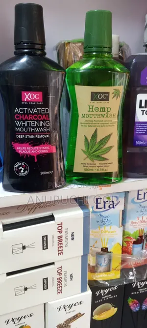 Xoc Hemp/ Activated Charcoal Whitening Mouthwash
