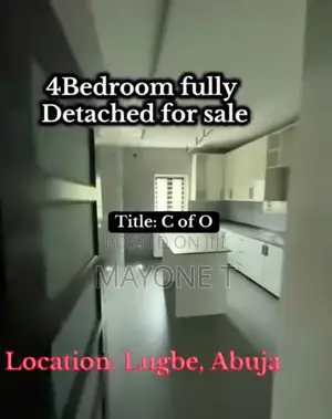 4bdrm Duplex in Sabon Lugbe for sale
