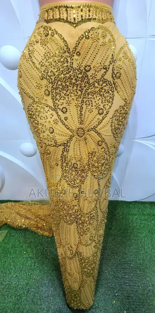 Nice Hand Beaded Lace