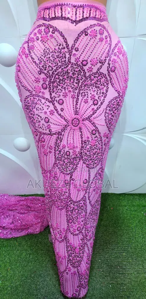 Nice Hand Beaded Lace