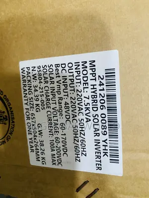 7.5kva 48v Yohako Inverter
