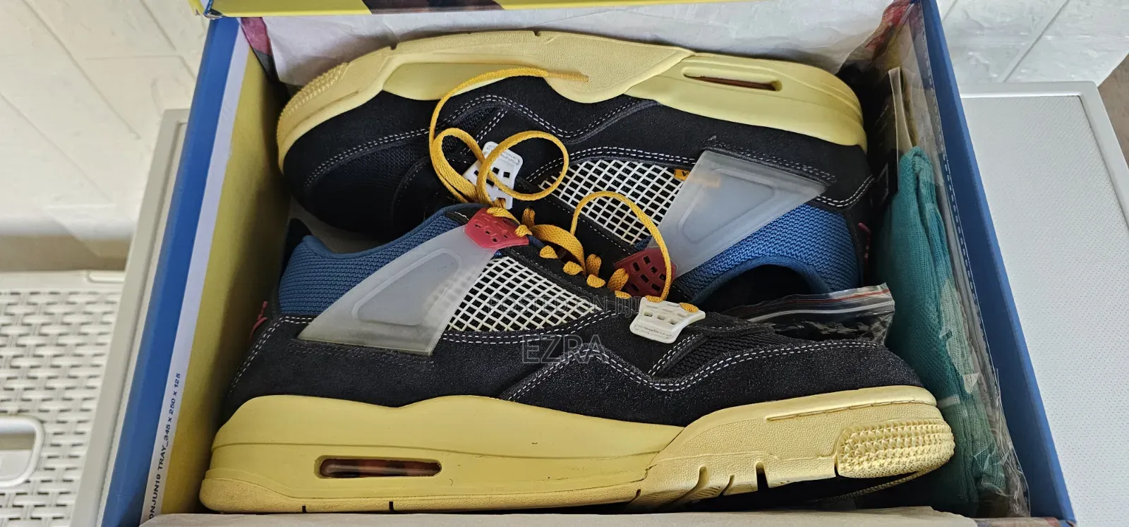 Air Jordan 4 Retro Union LA X Off Noir