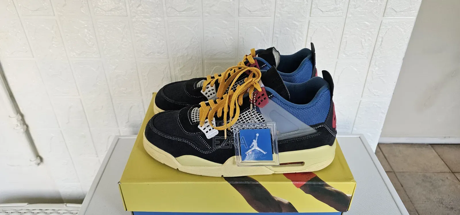 Air Jordan 4 Retro Union LA X Off Noir
