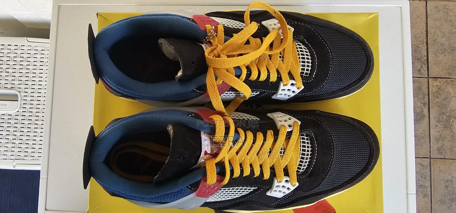 Air Jordan 4 Retro Union LA X Off Noir