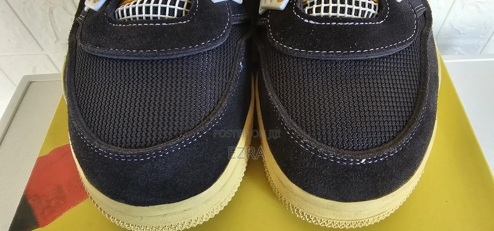 Air Jordan 4 Retro Union LA X Off Noir