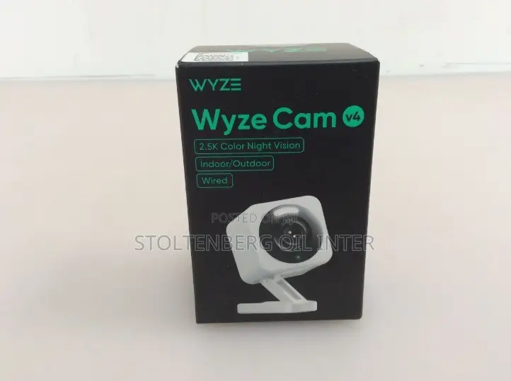 Wyze Cam V4 2. Wired Camera With Night Vision and Spotlight