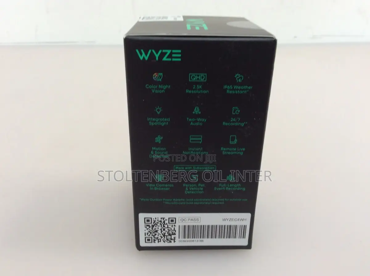 Wyze Cam V4 2. Wired Camera With Night Vision and Spotlight