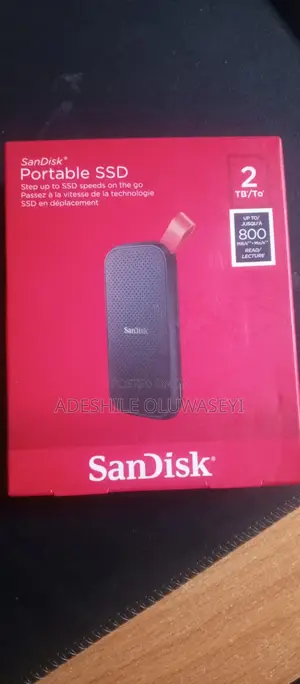 2TB Sandisk Portable External SSD