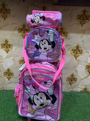 Disney Minnie Mouse Trolley 3 in 1 School Bag