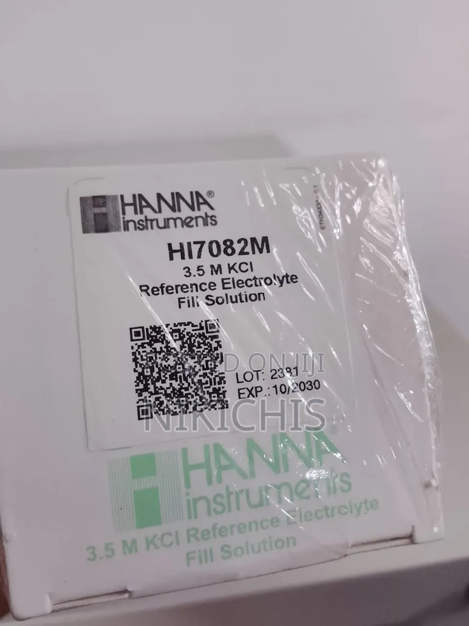 Hanna 3.5M KCl Reference Electrolyte Fill Solution 250ml
