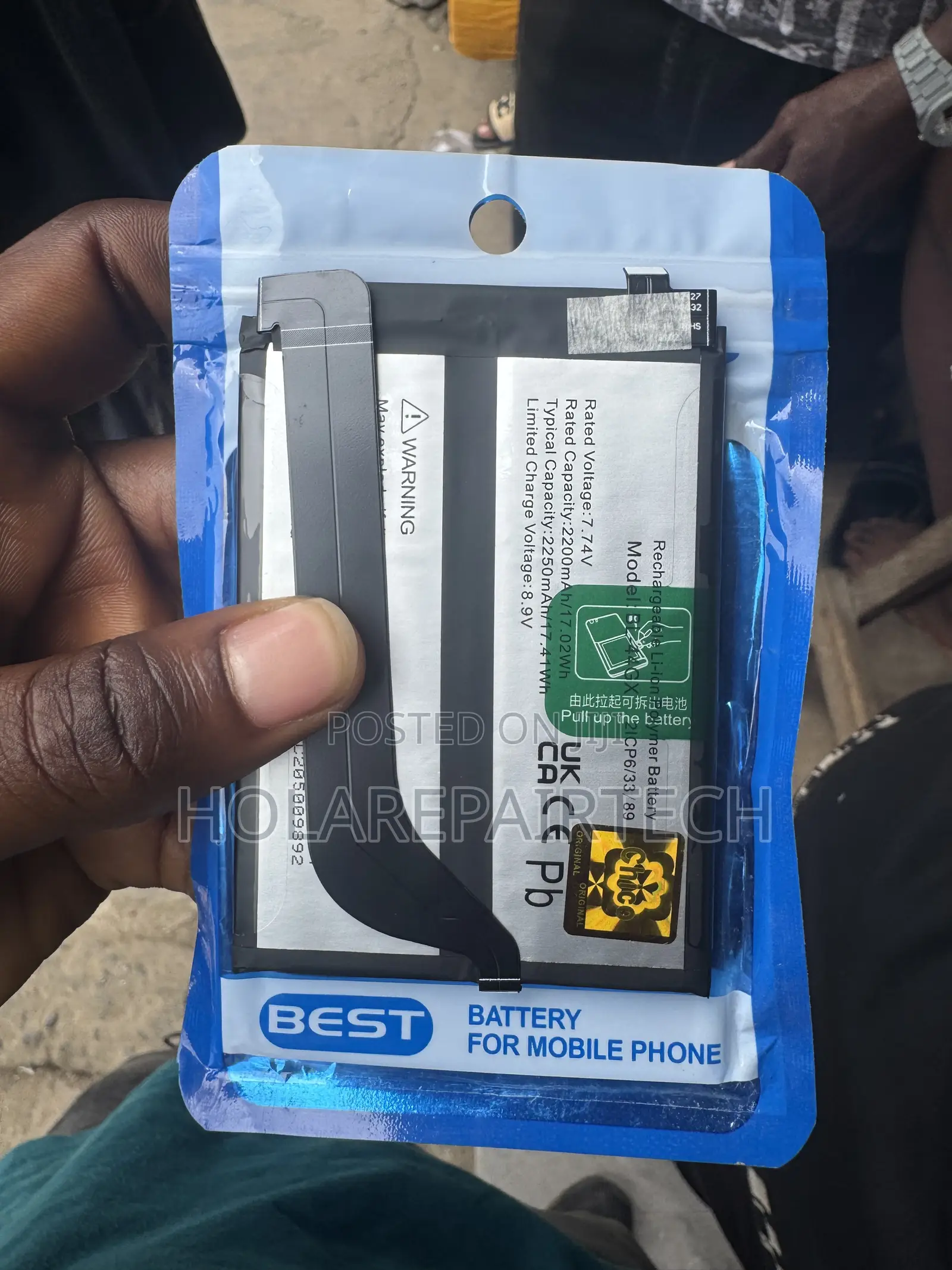 Tecno/Infinix/Itel/Huawei Original Battery