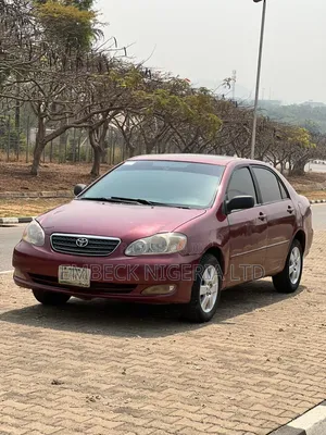 Toyota Corolla 2007 Maroon