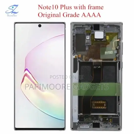 Samsung Galaxy Note 10 Plus Screen With Frame