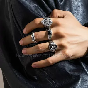 Luxury Knuckle Ring Set for Men