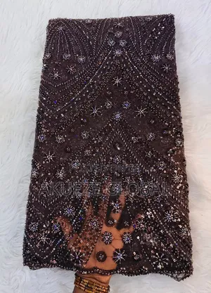 Luxury Hand Beaded Lace