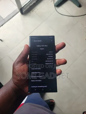 Samsung Galaxy S22 Ultra 256 GB Black
