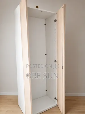 Wardrobe for Sale, UK Used, White Mixed With Light Oak Color.