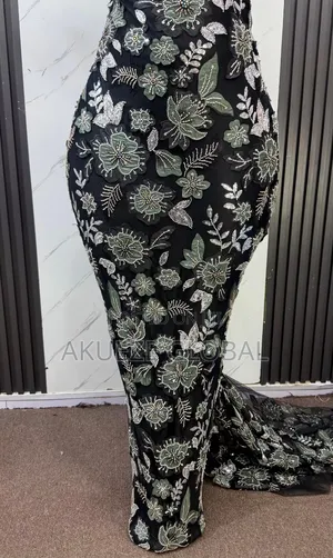 Luxury Chiffon Lace With Hand Beaded