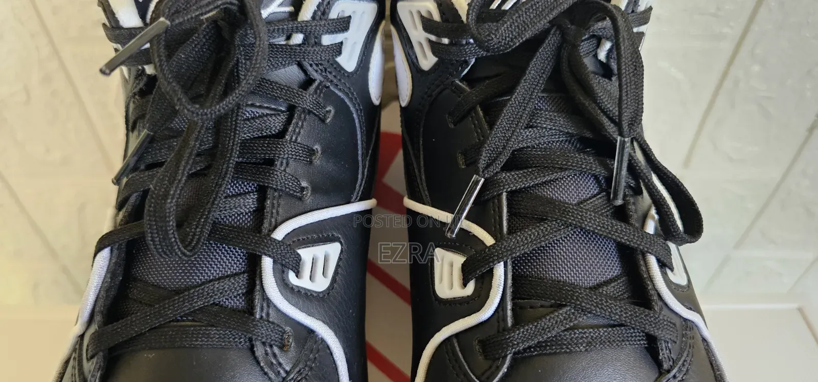 Air Flight 89 Mid High Black/White.