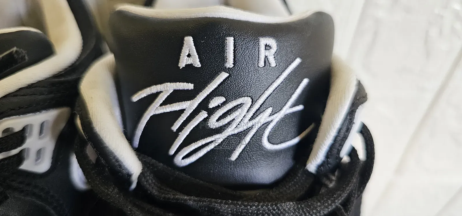 Air Flight 89 Mid High Black/White.