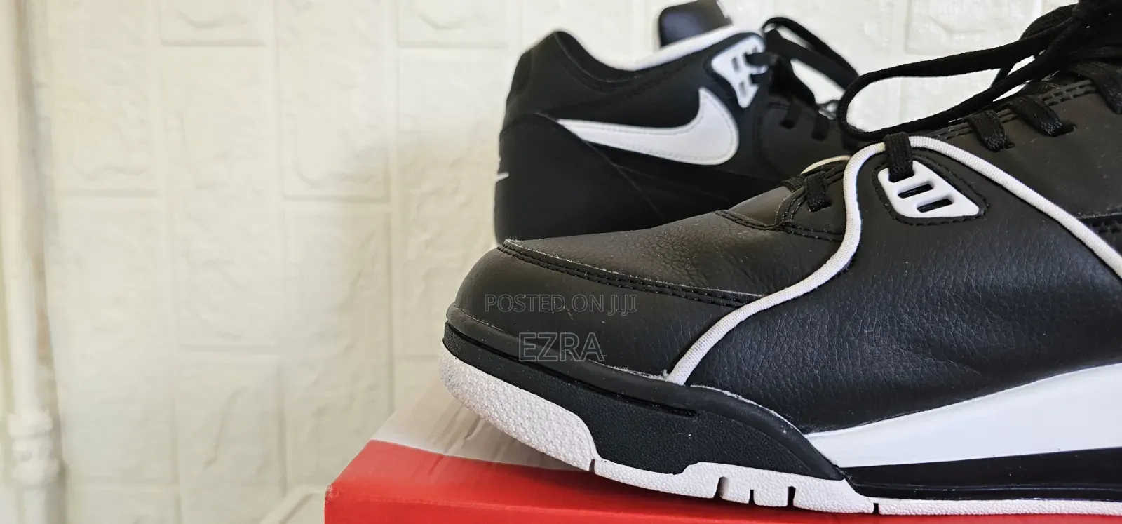 Air Flight 89 Mid High Black/White.