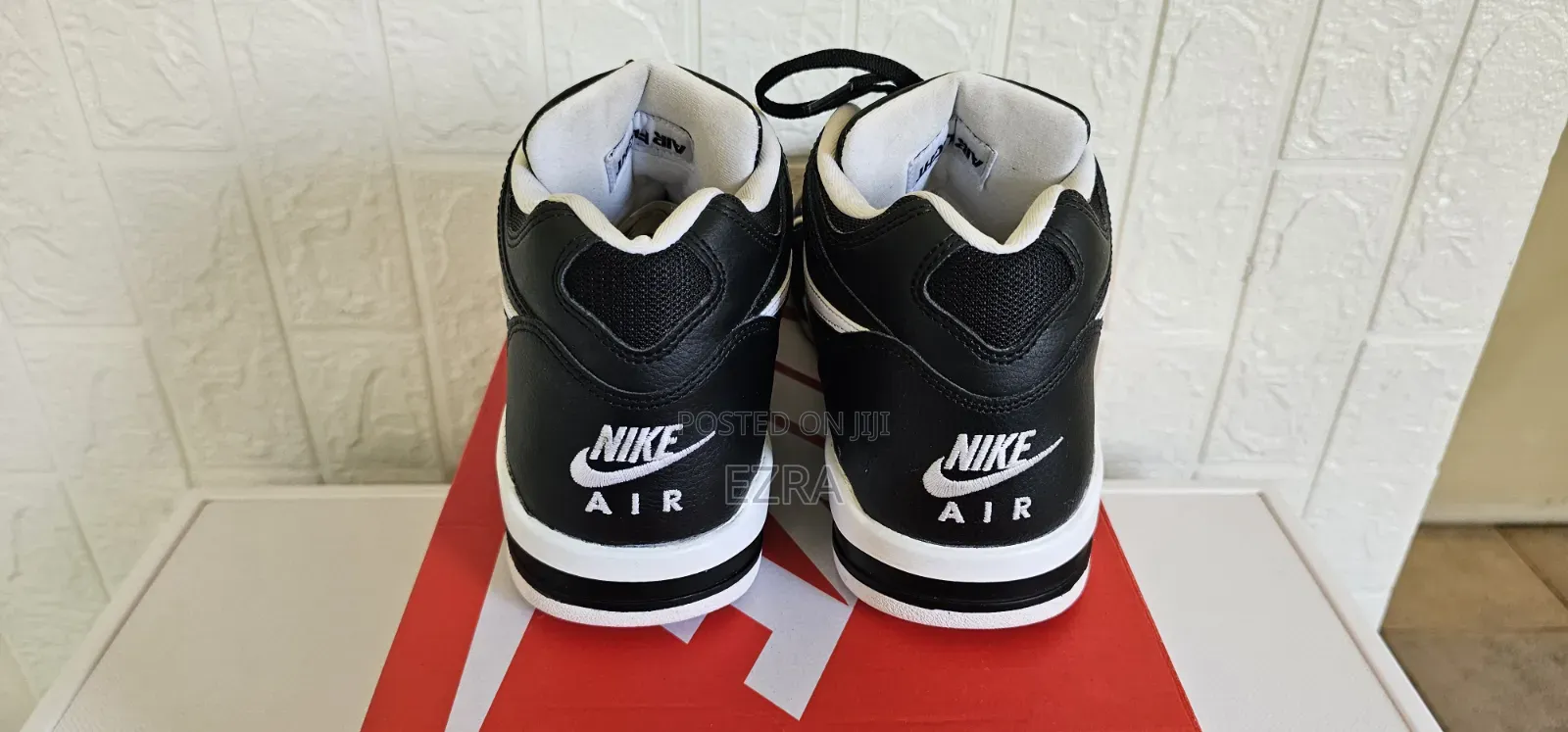Air Flight 89 Mid High Black/White.