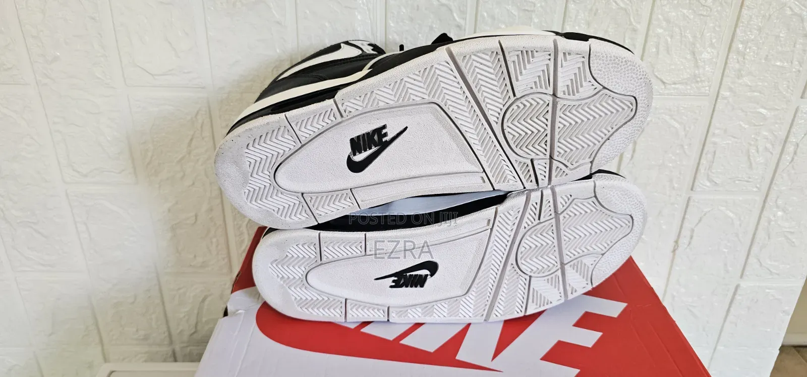 Air Flight 89 Mid High Black/White.