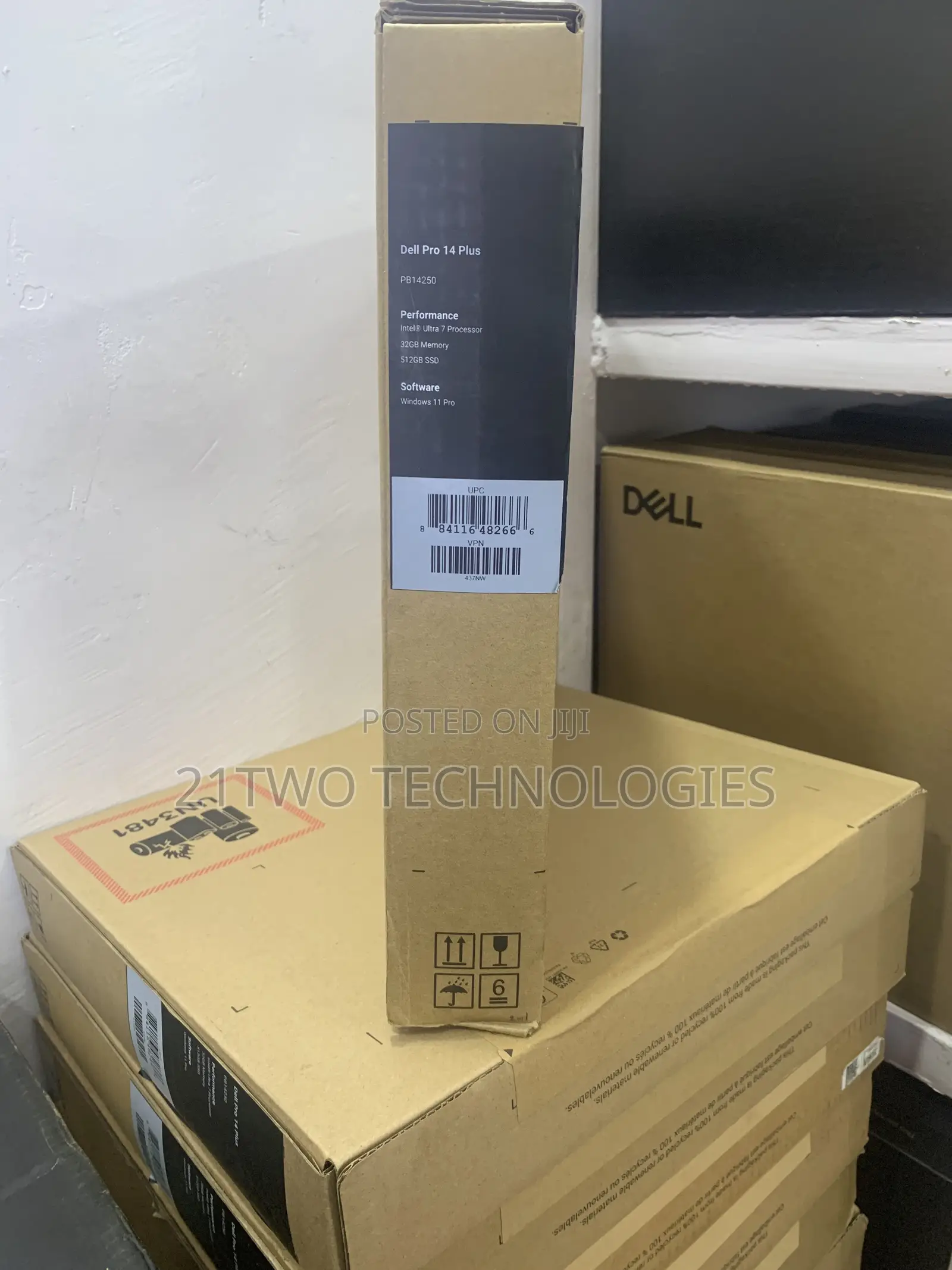 New Laptop Dell Pro Plus 14 32GB Intel Core Ultra 7 SSD 512GB