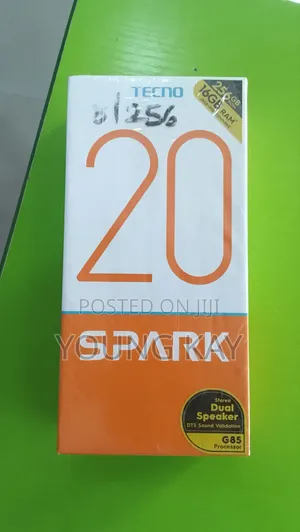 New Tecno Spark 20 128 GB Black