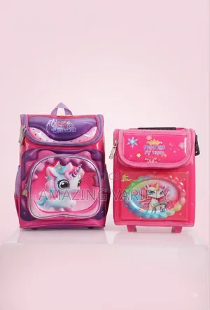Matching Box School Bag Lunch Bag Children