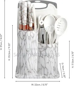 25pcs Marble Kitchen Tools