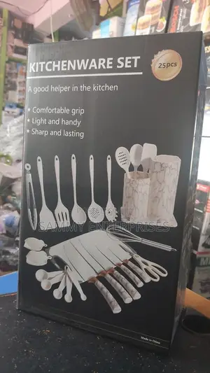 25pcs Marble Kitchen Tools