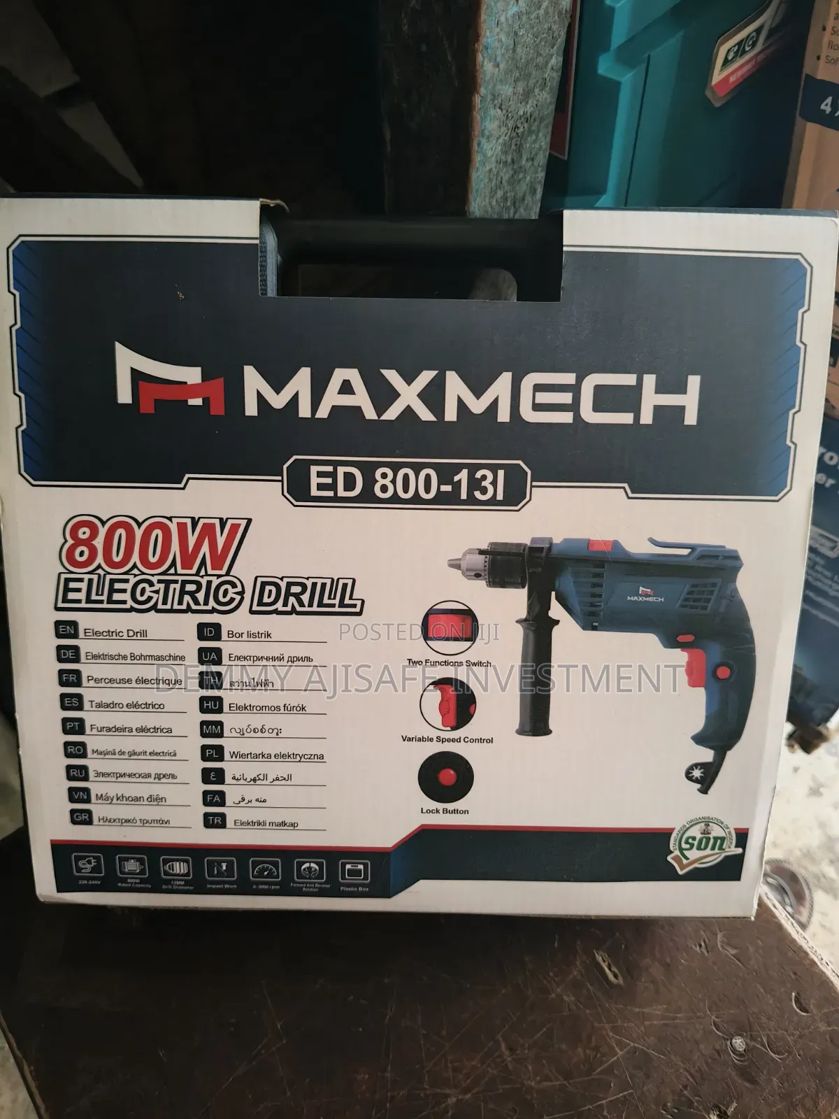Maxmech Electric Impact Drill