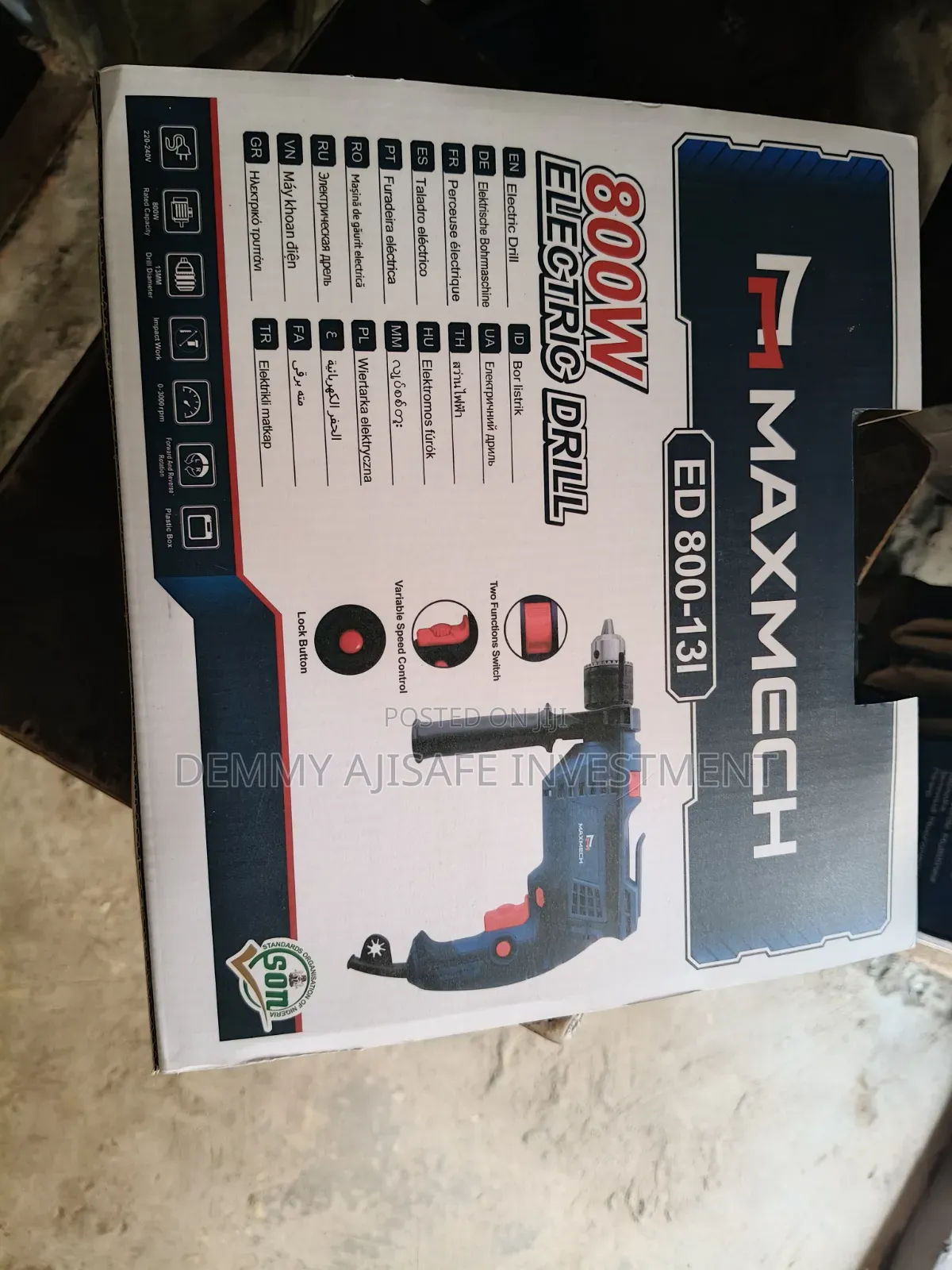 Maxmech Electric Impact Drill