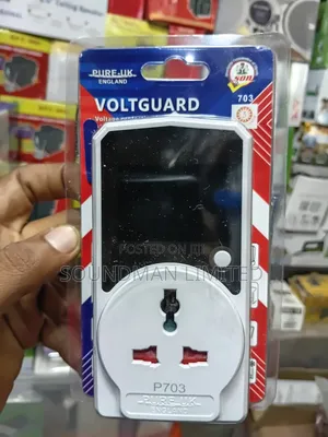VOLTGUARD 20amps Digital Display Surge Protector AVS Frigde/TV Guard