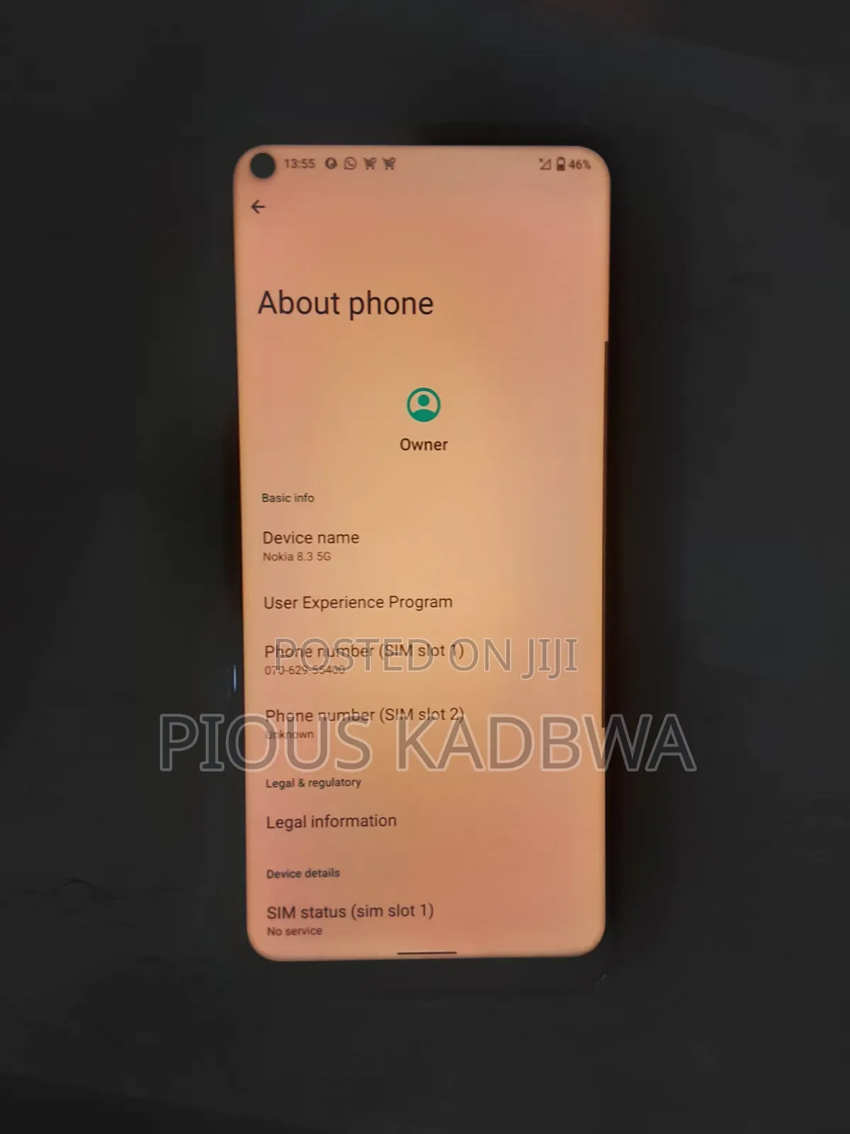 Nokia 8.3 128 GB Blue
