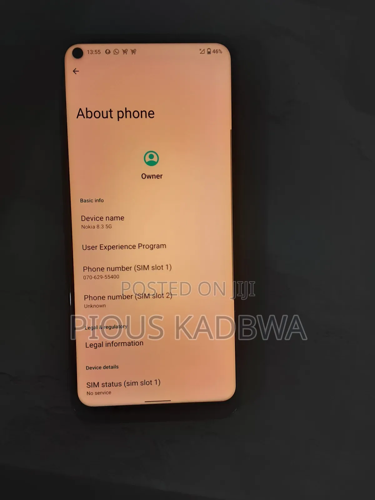 Nokia 8.3 128 GB Blue