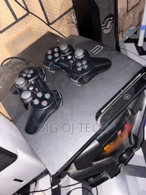 PS3 Slim With 2 Pad With 4 Games