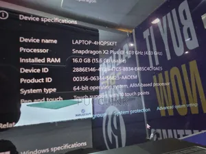 New Laptop Microsoft 16GB Qualcomm Snapdragon X Plus SSD 512GB