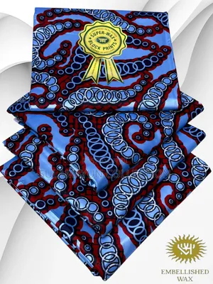 Super Vlisco Embellished Ankara
