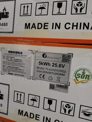 5kwh 24v Felicity Solar Limtom Battery