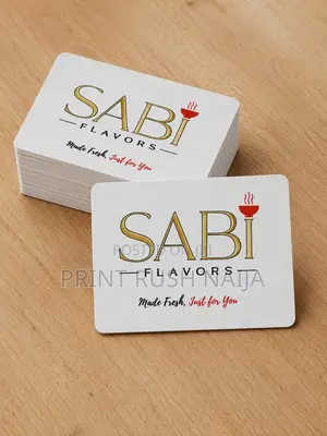 Luxury Business Card Packaging Printing in Ikoyi