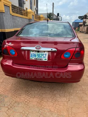 Toyota Corolla 2007 Red