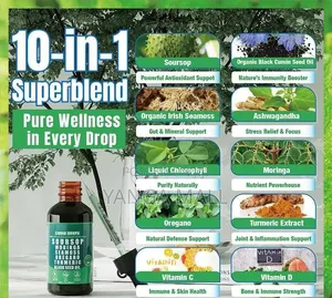 Soursop Organic Liquid Drops – Premium
