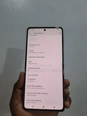 Motorola Edge+ 5G UW (2022) 128 GB White