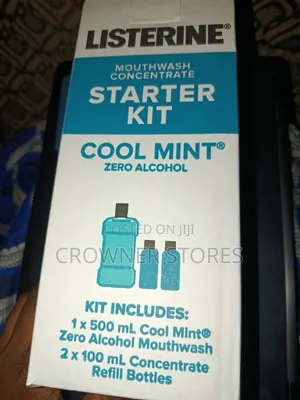 LISTERINE COOL MINT ZERO Mouthwash Concentrate Starter Kit