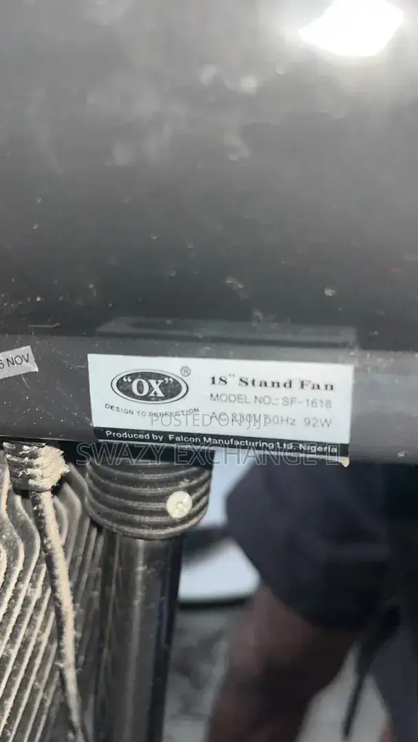 XO Standing Fan