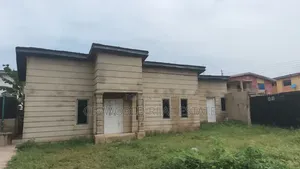 A Standard Plot of Land With Uncompleted Room and Parlour Self Con